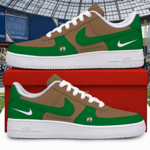 Limited Edition – Customized NBA Boston Celtics Air Force 1 Shoes