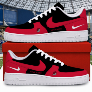 Limited Edition – Customized NBA Portland Trail Blazers Air Force 1 Shoes