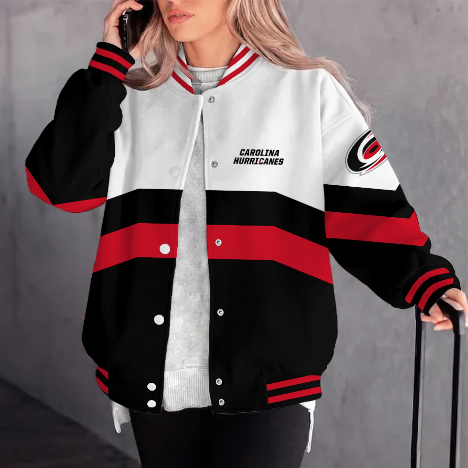 Limited Edition – Customized Nhl Carolina Hurricanes Varsity Jacket & Baseball Jacket
