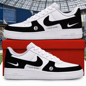 Limited Edition – Customized NBA Brooklyn Nets Air Force 1 Shoes