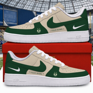 Limited Edition – Customized NBA Milwaukee Bucks Air Force 1 Shoes