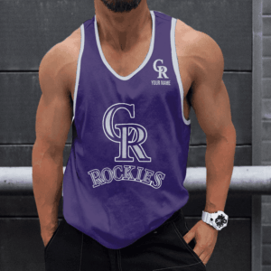 Limited Edition – Customized MLB Colorado Rockies Unisex Tank Top