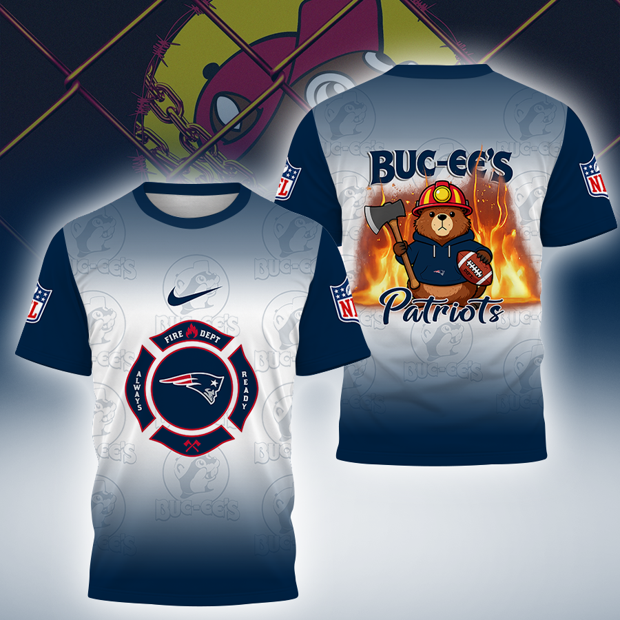 Limited Edition – Customized NFL New England Patriots Buc-Ee’s Unisex T-Shirt