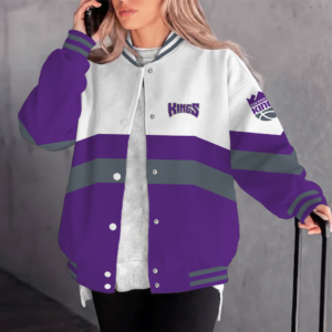 Limited Edition – Customized NBA Sacramento Kings Baseball Jacket, Varsity Jacket