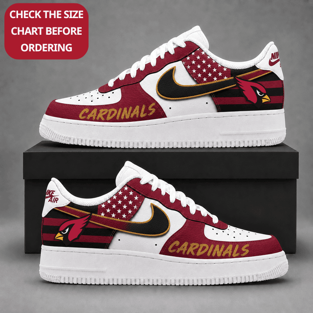 Limited Edition – Customized NFL Arizona Cardinals Air Force 1 Shoes