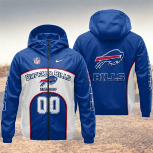 Limited Edition – Customized NFL Buffalo Bills Windbreaker Jacket