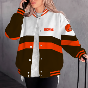 Limited Edition – Customized NFL Cleveland Browns Varsity Jacket & Baseball Jacket