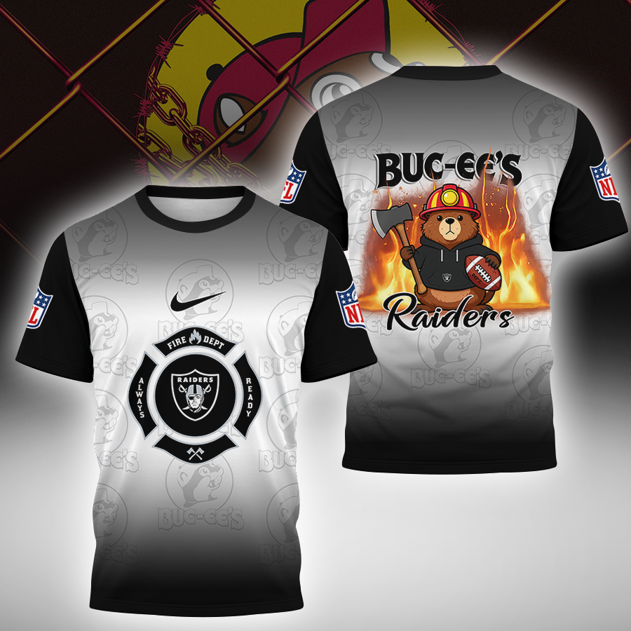 Limited Edition – Customized NFL Las Vegas Raiders Buc-Ee’s Unisex T-Shirt