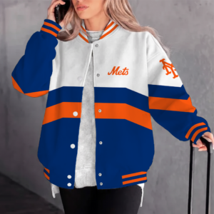 Limited Edition – Customized MLB New York Mets Varsity Jacket & Baseball Jacket