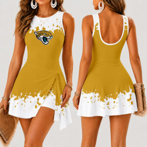 Limited Edition – Customized NFL Jacksonville Jaguars Women’s Summer Skort Dress