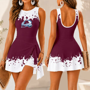 Limited Edition – Customized Nhl Colorado Avalanche Women’s Summer Skort Dress