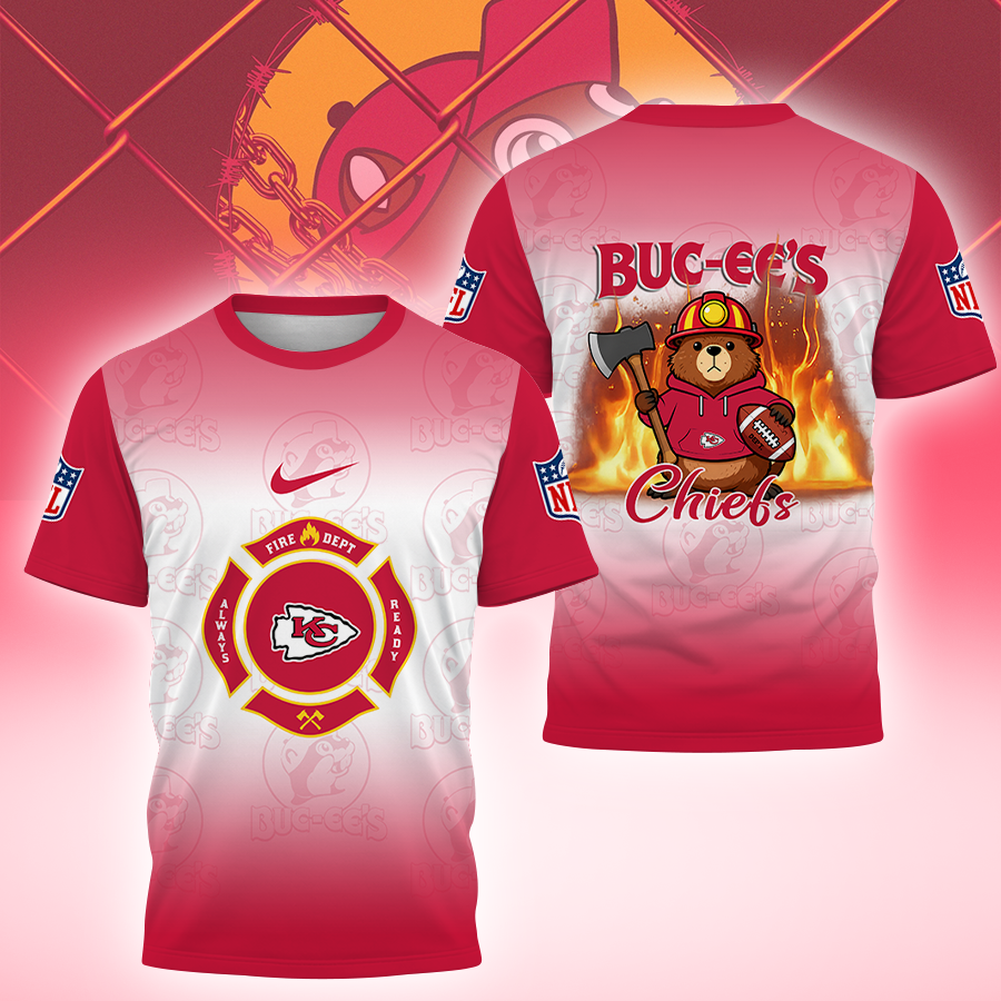 Limited Edition – Customized NFL Kansas City Chiefs Buc-Ee’s Unisex T-Shirt