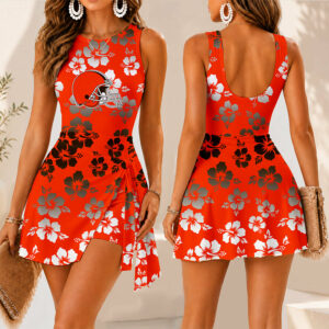Limited Edition – Customized NFL Cleveland Browns Women’s Summer Skort Dress