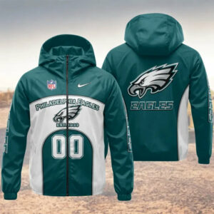Limited Edition – Customized NFL Philadelphia Eagles Windbreaker Jacket