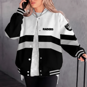 Limited Edition – Customized NFL Las Vegas Raiders Varsity Jacket & Baseball Jacket