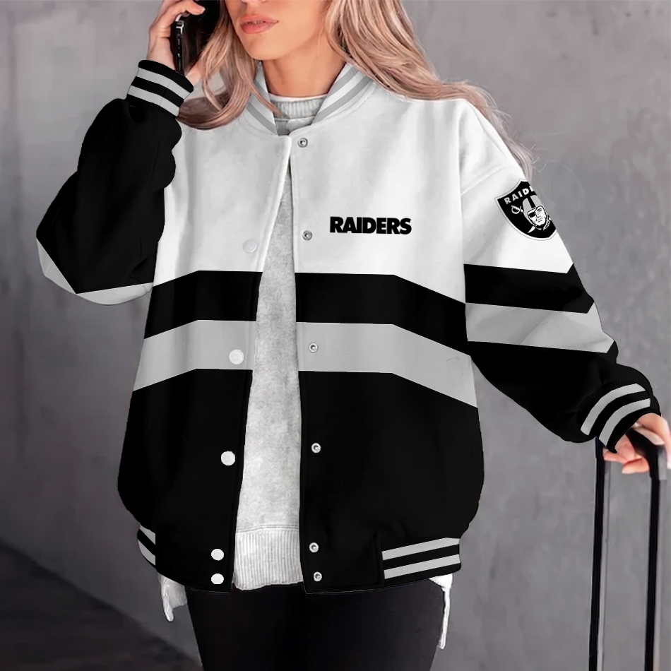 Limited Edition – Customized NFL Las Vegas Raiders Varsity Jacket & Baseball Jacket