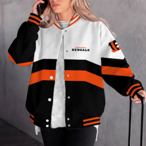 Limited Edition – Customized NFL Cincinnati Bengals Varsity Jacket & Baseball Jacket