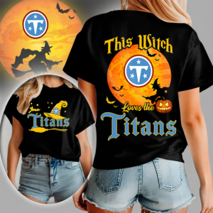Limited Edition – Customized NFL Tennessee Titans Halloween T-Shirt