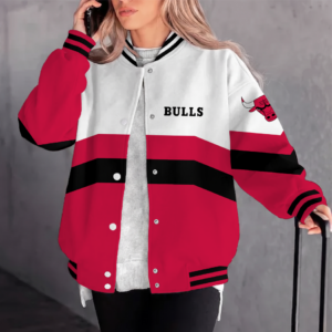 Limited Edition – Customized NBA Chicago Bulls Baseball Jacket, Varsity Jacket