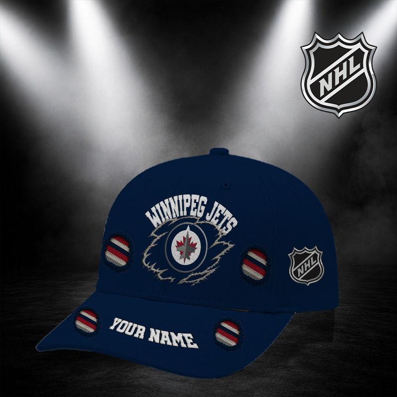Limited Edition – Customized Nhl Winnipeg Jets Classic Cap
