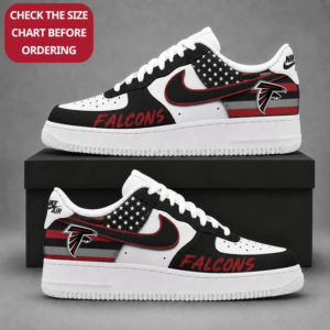Limited Edition – Customized NFL Atlanta Falcons Air Force 1 Shoes
