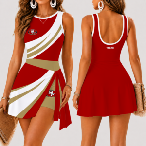 Limited Edition – Customized NFL San Francisco 49Ers Women’s Summer Skort Dress