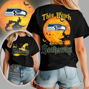 Limited Edition – Customized NFL Seattle Seahawks Halloween T-Shirt