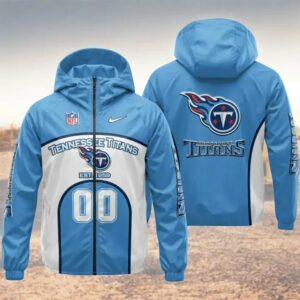 Limited Edition – Customized NFL Tennessee Titans Windbreaker Jacket