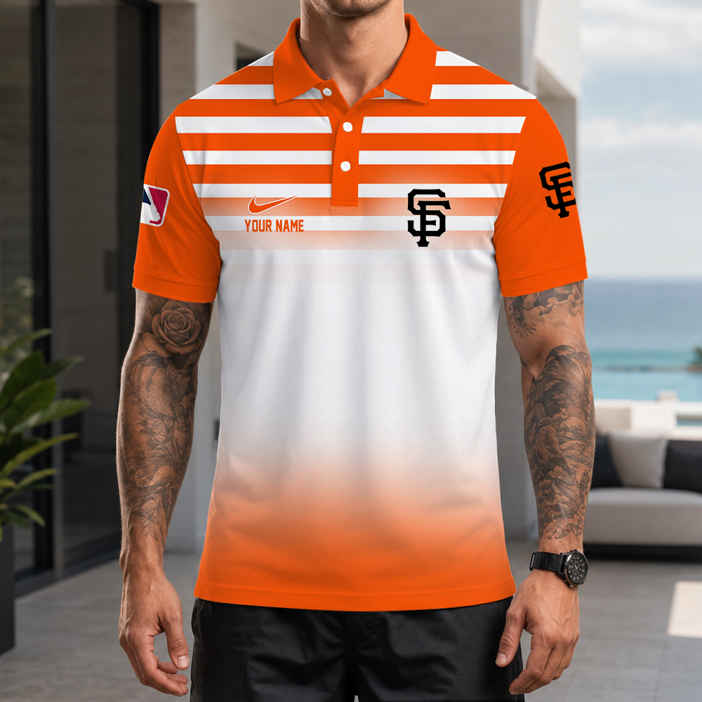 Limited Edition – Customized MLB San Francisco Giants Polo Shirt