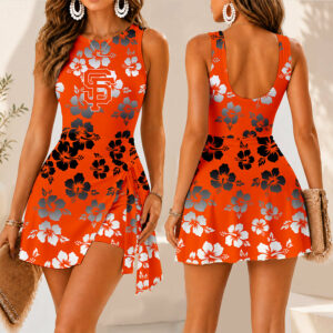 Limited Edition – Customized MLB San Francisco Giants Women’s Summer Skort Dress