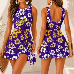 Limited Edition – Customized NFL Minnesota Vikings Women’s Summer Skort Dress