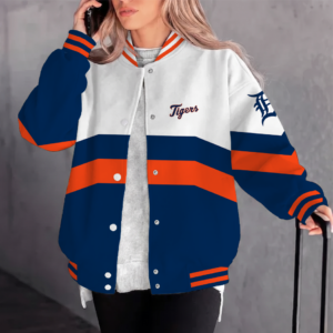 Limited Edition – Customized MLB Detroit Tigers Varsity Jacket & Baseball Jacket