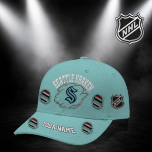 Limited Edition – Customized Nhl Seattle Kraken Classic Cap