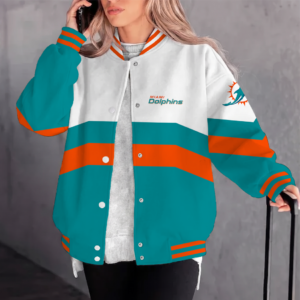 Limited Edition – Customized NFL Miami Dolphins Varsity Jacket & Baseball Jacket