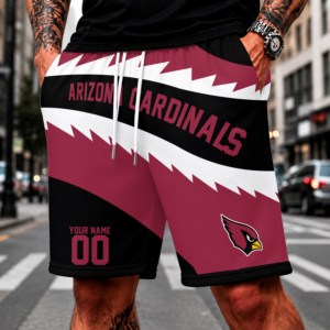 Limited Edition – Customized NFL Arizona Cardinals Short Pants