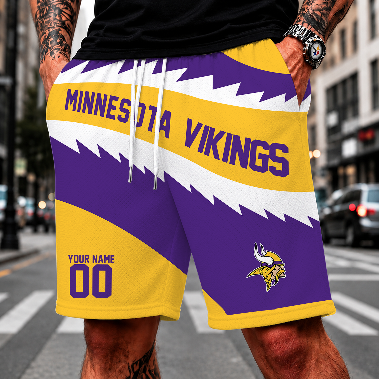 Limited Edition – Customized NFL Minnesota Vikings Short Pants
