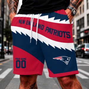 Limited Edition – Customized NFL New England Patriots Short Pants
