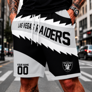 Limited Edition – Customized NFL Las Vegas Raiders Short Pants