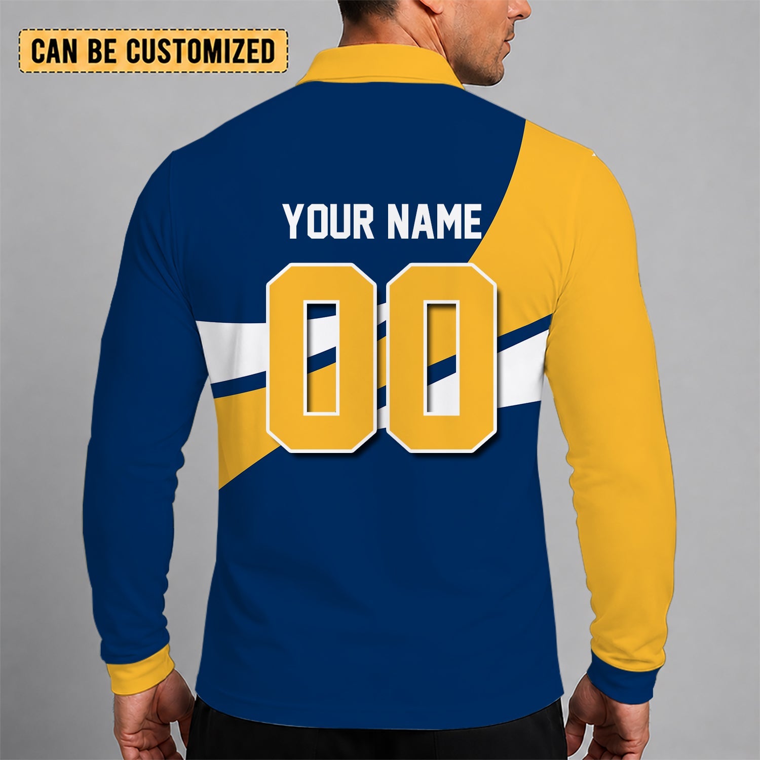 Limited Edition – Customized NBA Indiana Pacers Men Long Sleeve Polo Shirt - Image 2