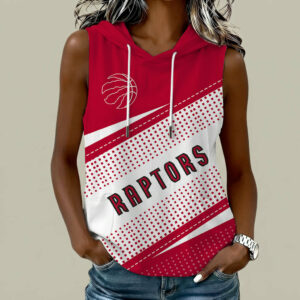 Limited Edition – Customized NBA Toronto Raptors Women’s Sleeveless Hooded Pocket Tank Top