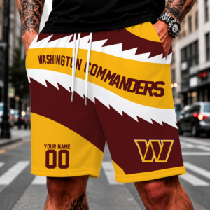 Limited Edition – Customized NFL Washington Commanders Short Pants
