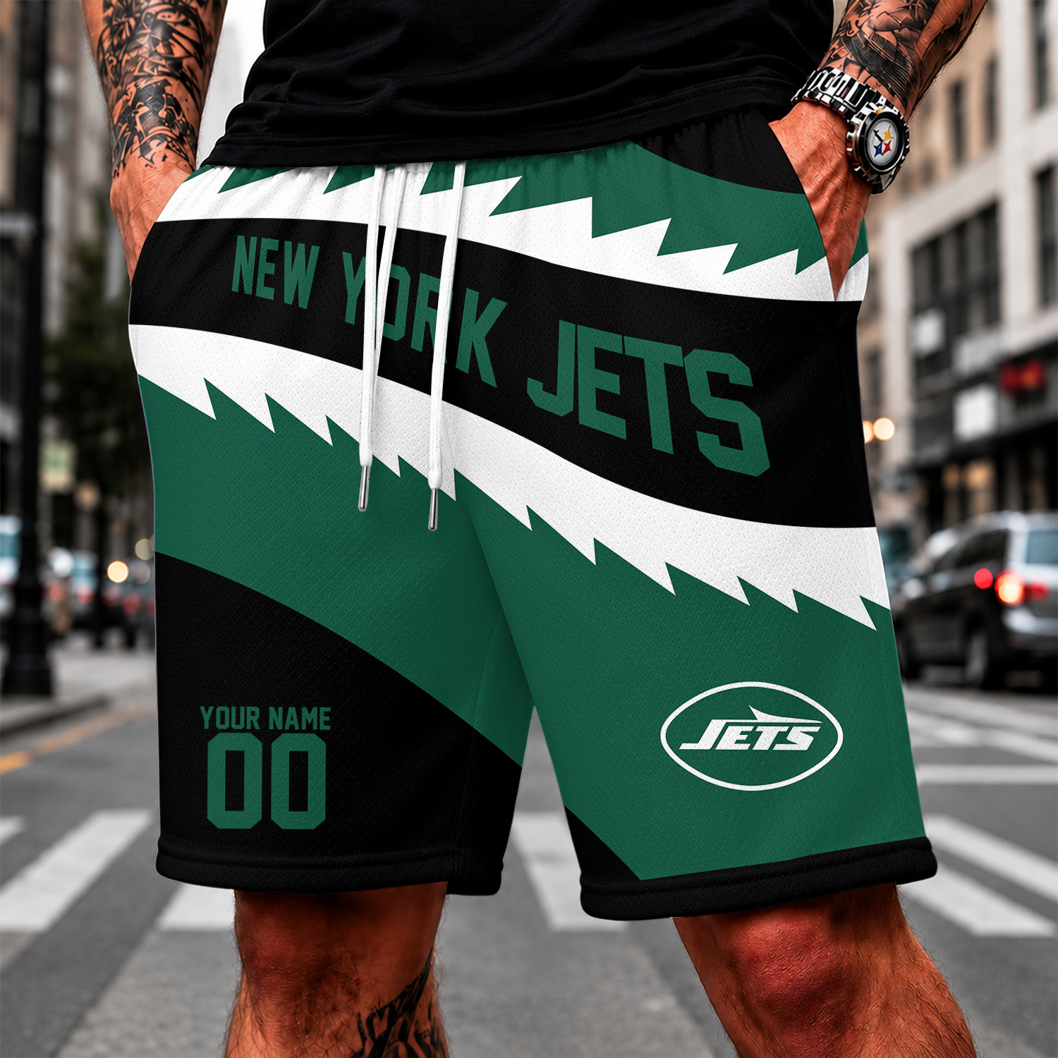 Limited Edition – Customized NFL New York Jets Short Pants