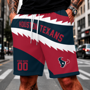 Limited Edition – Customized NFL Houston Texans Short Pants