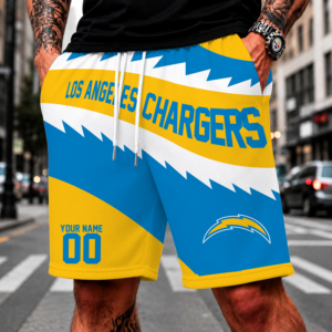 Limited Edition – Customized NFL Los Angeles Chargers Short Pants