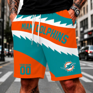Limited Edition – Customized NFL Miami Dolphins Short Pants