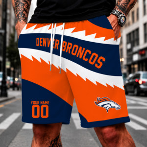 Limited Edition – Customized NFL Denver Broncos Short Pants