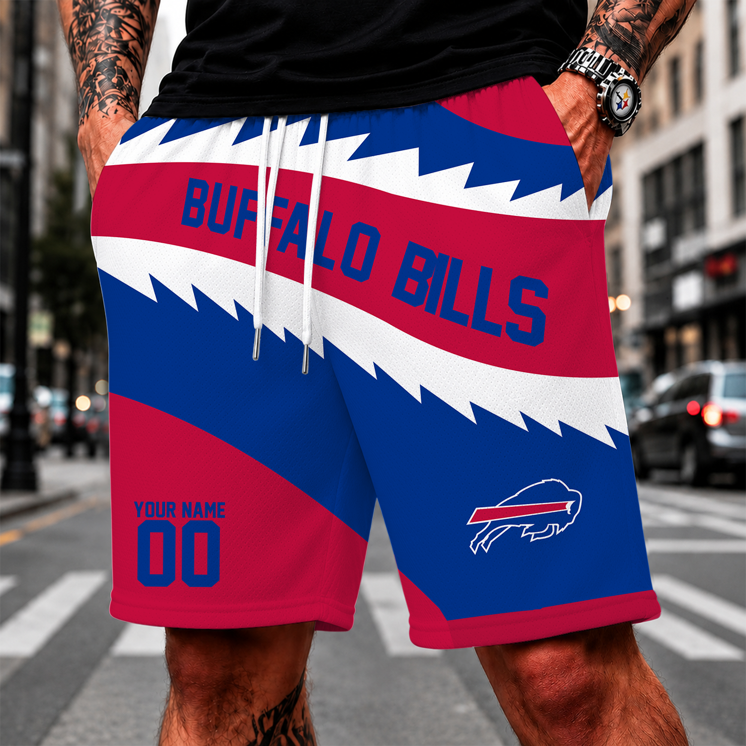 Limited Edition – Customized NFL Buffalo Bills Short Pants