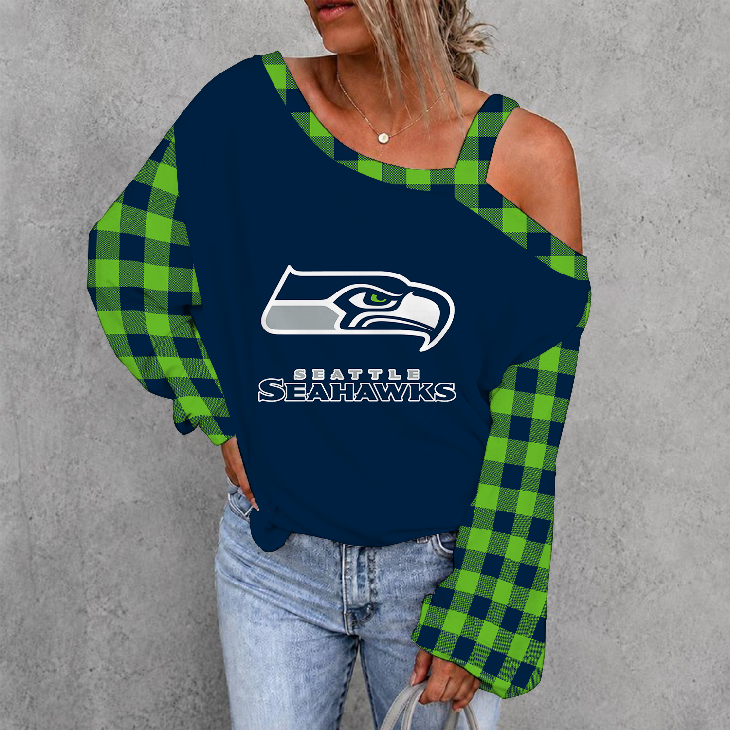 Limited Edition – Customized NFL Seattle Seahawks Drop Shoulder Sweatshirt