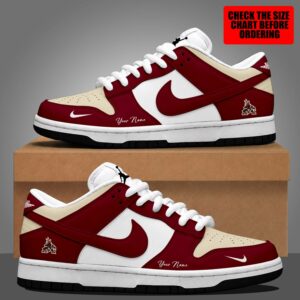 Limited Edition – Customized NHL Arizona Coyotes Dunk Low Shoes