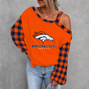 Limited Edition – Customized NFL Denver Broncos Drop Shoulder Sweatshirt